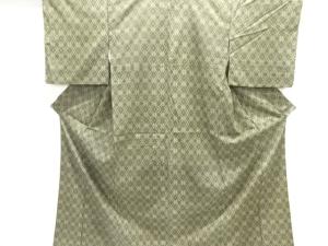 大正ロマン　幾何学模様着物